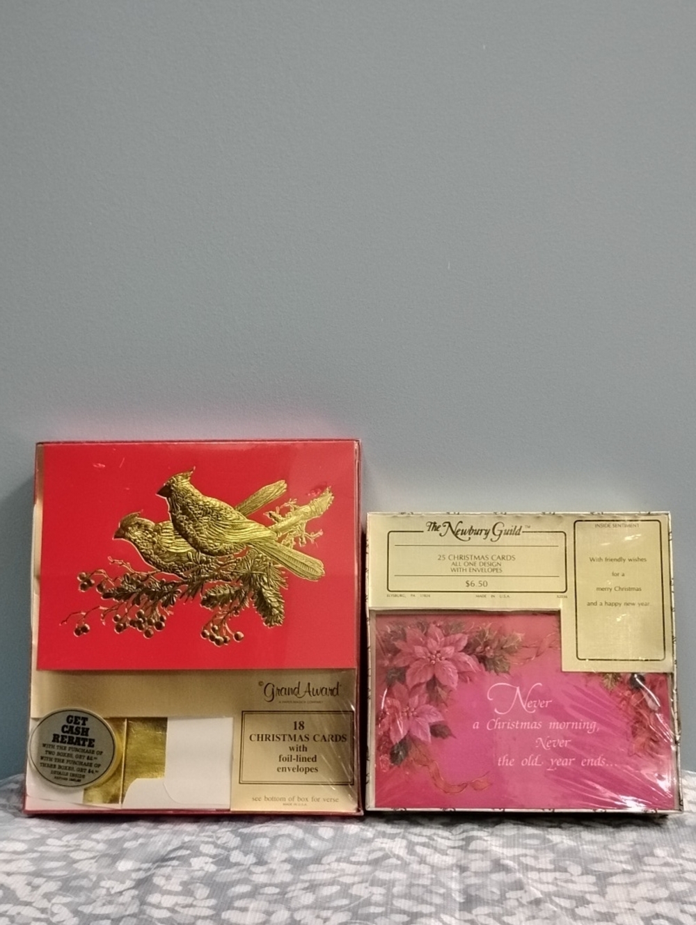 Vintage✨Grand Award&The Newbury Guild 2Piece Bundle Set Both NIB Christmas Cards